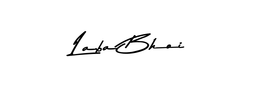 Design your own signature with our free online signature maker. With this signature software, you can create a handwritten (Asem Kandis PERSONAL USE) signature for name Laba Bhoi. Laba Bhoi signature style 9 images and pictures png