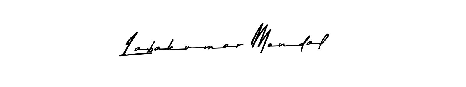 Design your own signature with our free online signature maker. With this signature software, you can create a handwritten (Asem Kandis PERSONAL USE) signature for name Labakumar Mondal. Labakumar Mondal signature style 9 images and pictures png