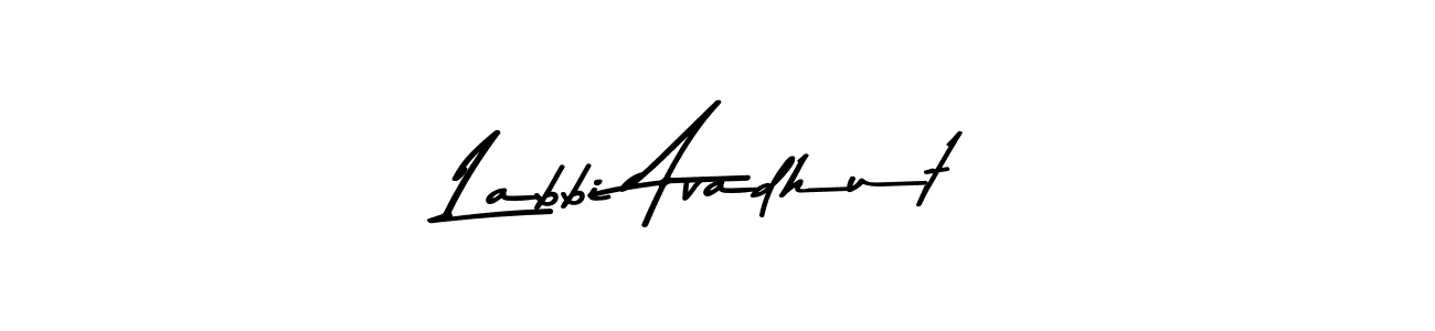 Create a beautiful signature design for name Labbi Avadhut. With this signature (Asem Kandis PERSONAL USE) fonts, you can make a handwritten signature for free. Labbi Avadhut signature style 9 images and pictures png