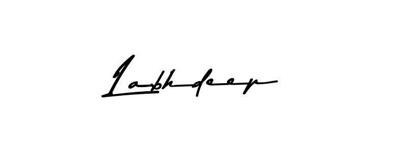 Use a signature maker to create a handwritten signature online. With this signature software, you can design (Asem Kandis PERSONAL USE) your own signature for name Labhdeep. Labhdeep signature style 9 images and pictures png
