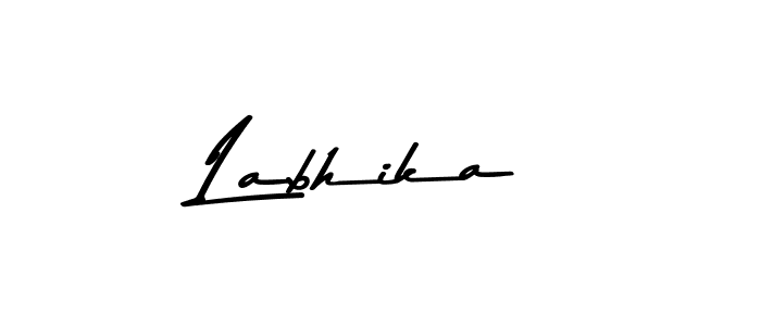 Use a signature maker to create a handwritten signature online. With this signature software, you can design (Asem Kandis PERSONAL USE) your own signature for name Labhika. Labhika signature style 9 images and pictures png