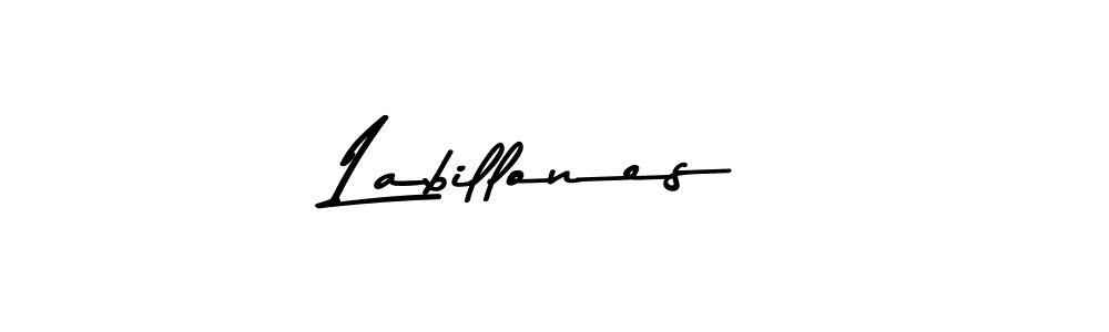 Also we have Labillones name is the best signature style. Create professional handwritten signature collection using Asem Kandis PERSONAL USE autograph style. Labillones signature style 9 images and pictures png