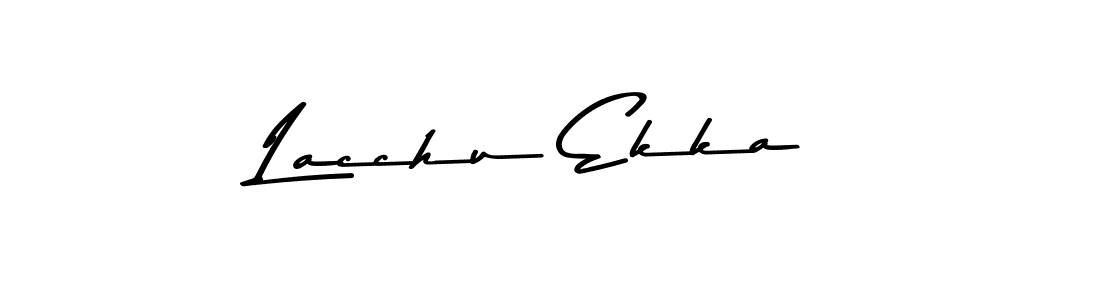 Lacchu Ekka stylish signature style. Best Handwritten Sign (Asem Kandis PERSONAL USE) for my name. Handwritten Signature Collection Ideas for my name Lacchu Ekka. Lacchu Ekka signature style 9 images and pictures png