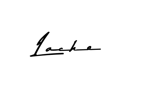 Create a beautiful signature design for name Lache. With this signature (Asem Kandis PERSONAL USE) fonts, you can make a handwritten signature for free. Lache signature style 9 images and pictures png