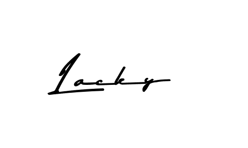 It looks lik you need a new signature style for name Lacky. Design unique handwritten (Asem Kandis PERSONAL USE) signature with our free signature maker in just a few clicks. Lacky signature style 9 images and pictures png