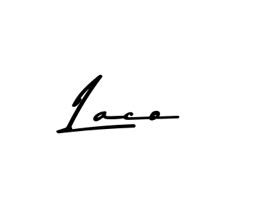 How to make Laco signature? Asem Kandis PERSONAL USE is a professional autograph style. Create handwritten signature for Laco name. Laco signature style 9 images and pictures png