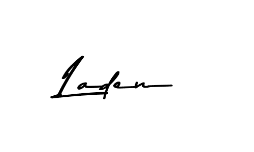Asem Kandis PERSONAL USE is a professional signature style that is perfect for those who want to add a touch of class to their signature. It is also a great choice for those who want to make their signature more unique. Get Laden name to fancy signature for free. Laden signature style 9 images and pictures png