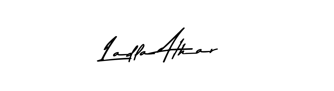 How to Draw Ladla Athar signature style? Asem Kandis PERSONAL USE is a latest design signature styles for name Ladla Athar. Ladla Athar signature style 9 images and pictures png