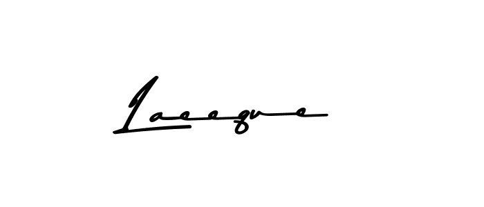 How to make Laeeque signature? Asem Kandis PERSONAL USE is a professional autograph style. Create handwritten signature for Laeeque name. Laeeque signature style 9 images and pictures png