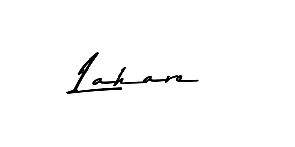 Also You can easily find your signature by using the search form. We will create Lahare name handwritten signature images for you free of cost using Asem Kandis PERSONAL USE sign style. Lahare signature style 9 images and pictures png