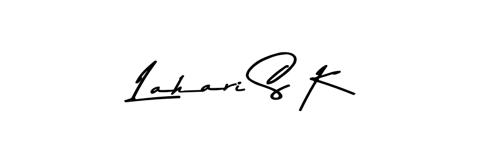 Once you've used our free online signature maker to create your best signature Asem Kandis PERSONAL USE style, it's time to enjoy all of the benefits that Lahari S K name signing documents. Lahari S K signature style 9 images and pictures png