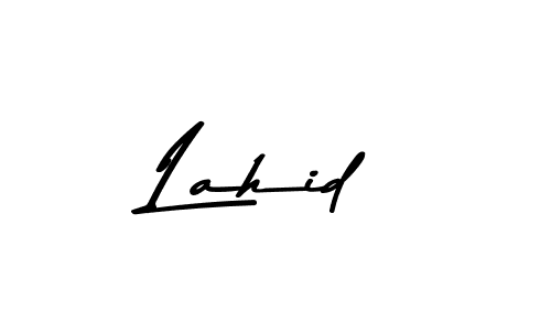 The best way (Asem Kandis PERSONAL USE) to make a short signature is to pick only two or three words in your name. The name Lahid include a total of six letters. For converting this name. Lahid signature style 9 images and pictures png