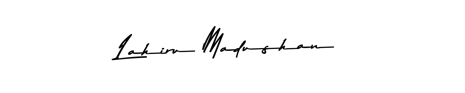 Also You can easily find your signature by using the search form. We will create Lahiru Madushan name handwritten signature images for you free of cost using Asem Kandis PERSONAL USE sign style. Lahiru Madushan signature style 9 images and pictures png