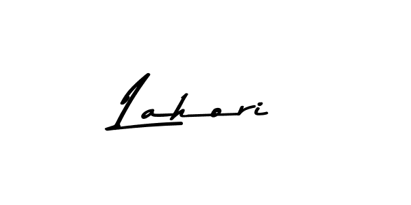Make a beautiful signature design for name Lahori. With this signature (Asem Kandis PERSONAL USE) style, you can create a handwritten signature for free. Lahori signature style 9 images and pictures png