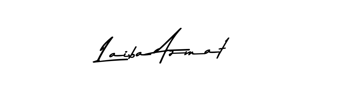 Here are the top 10 professional signature styles for the name Laiba Azmat. These are the best autograph styles you can use for your name. Laiba Azmat signature style 9 images and pictures png