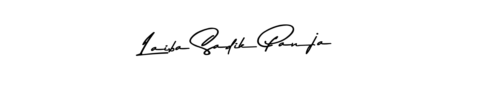 How to make Laiba Sadik Panja signature? Asem Kandis PERSONAL USE is a professional autograph style. Create handwritten signature for Laiba Sadik Panja name. Laiba Sadik Panja signature style 9 images and pictures png