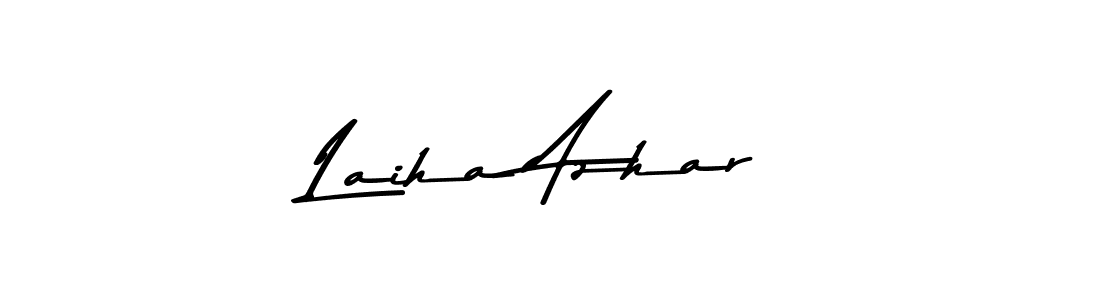 How to Draw Laiha Azhar signature style? Asem Kandis PERSONAL USE is a latest design signature styles for name Laiha Azhar. Laiha Azhar signature style 9 images and pictures png