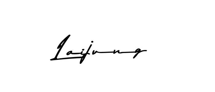 Laijung stylish signature style. Best Handwritten Sign (Asem Kandis PERSONAL USE) for my name. Handwritten Signature Collection Ideas for my name Laijung. Laijung signature style 9 images and pictures png