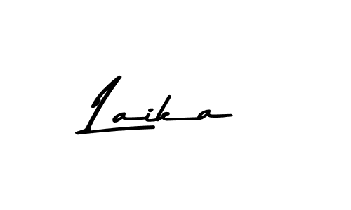 Use a signature maker to create a handwritten signature online. With this signature software, you can design (Asem Kandis PERSONAL USE) your own signature for name Laika. Laika signature style 9 images and pictures png