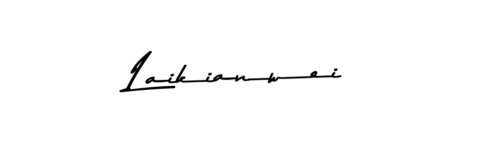 The best way (Asem Kandis PERSONAL USE) to make a short signature is to pick only two or three words in your name. The name Laikianwei include a total of six letters. For converting this name. Laikianwei signature style 9 images and pictures png