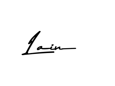 Lain stylish signature style. Best Handwritten Sign (Asem Kandis PERSONAL USE) for my name. Handwritten Signature Collection Ideas for my name Lain. Lain signature style 9 images and pictures png