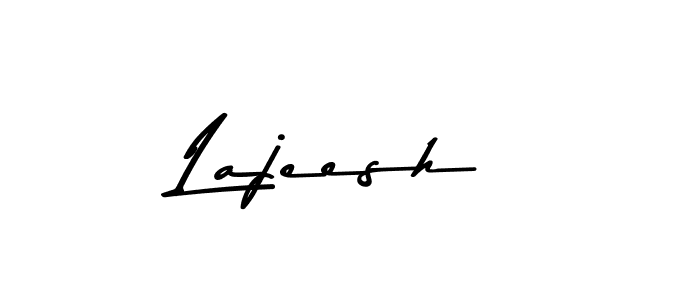 if you are searching for the best signature style for your name Lajeesh. so please give up your signature search. here we have designed multiple signature styles  using Asem Kandis PERSONAL USE. Lajeesh signature style 9 images and pictures png
