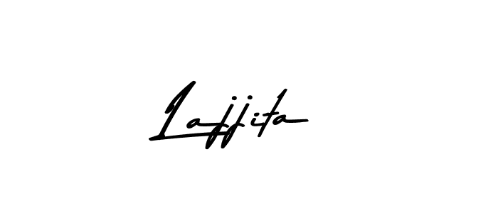 Similarly Asem Kandis PERSONAL USE is the best handwritten signature design. Signature creator online .You can use it as an online autograph creator for name Lajjita. Lajjita signature style 9 images and pictures png