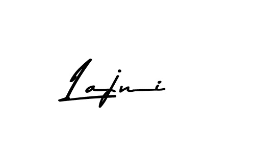 Use a signature maker to create a handwritten signature online. With this signature software, you can design (Asem Kandis PERSONAL USE) your own signature for name Lajni. Lajni signature style 9 images and pictures png