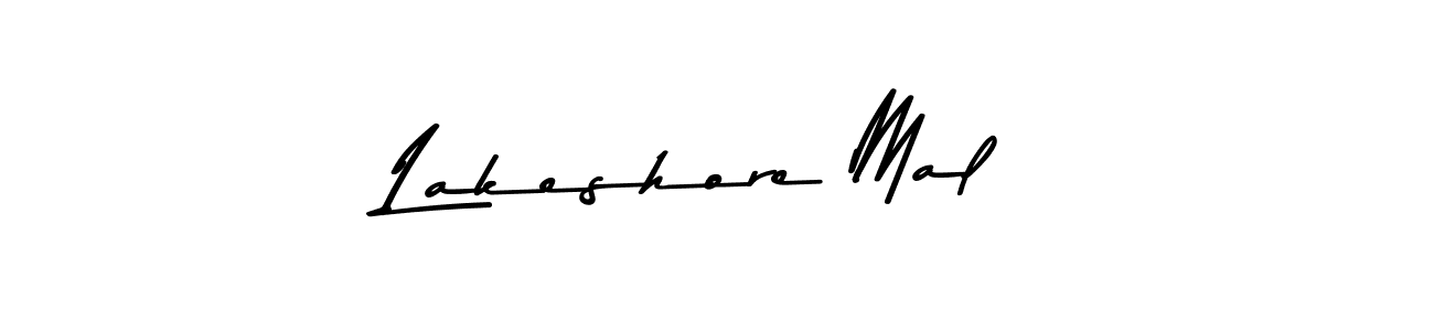 Create a beautiful signature design for name Lakeshore Mal. With this signature (Asem Kandis PERSONAL USE) fonts, you can make a handwritten signature for free. Lakeshore Mal signature style 9 images and pictures png