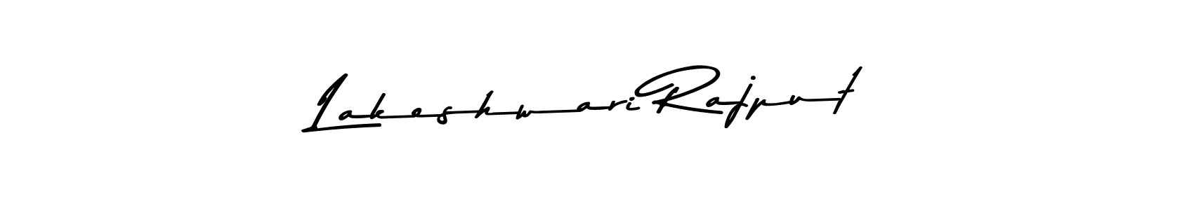 This is the best signature style for the Lakeshwari Rajput name. Also you like these signature font (Asem Kandis PERSONAL USE). Mix name signature. Lakeshwari Rajput signature style 9 images and pictures png