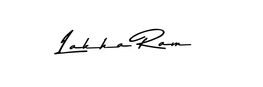 Design your own signature with our free online signature maker. With this signature software, you can create a handwritten (Asem Kandis PERSONAL USE) signature for name Lakha Ram. Lakha Ram signature style 9 images and pictures png