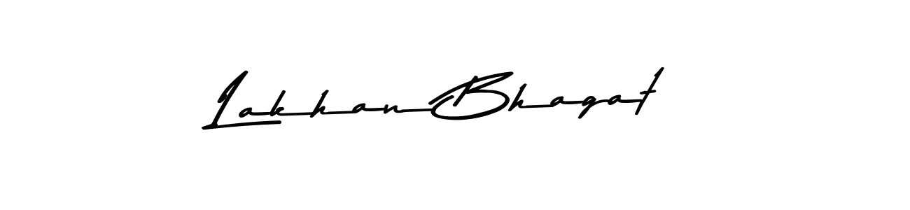 Use a signature maker to create a handwritten signature online. With this signature software, you can design (Asem Kandis PERSONAL USE) your own signature for name Lakhan Bhagat. Lakhan Bhagat signature style 9 images and pictures png