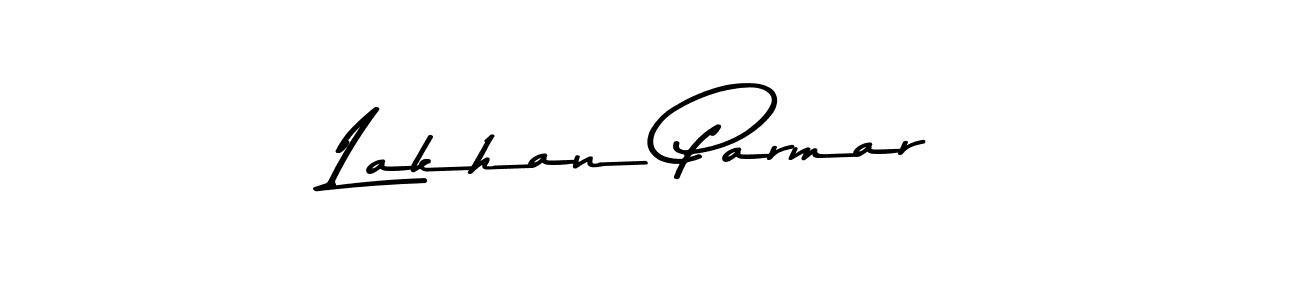 Make a beautiful signature design for name Lakhan Parmar. With this signature (Asem Kandis PERSONAL USE) style, you can create a handwritten signature for free. Lakhan Parmar signature style 9 images and pictures png