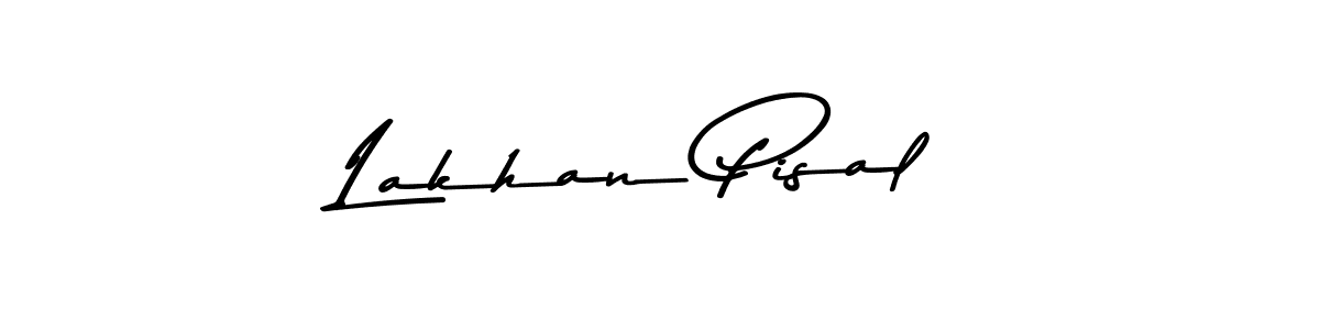 Lakhan Pisal stylish signature style. Best Handwritten Sign (Asem Kandis PERSONAL USE) for my name. Handwritten Signature Collection Ideas for my name Lakhan Pisal. Lakhan Pisal signature style 9 images and pictures png