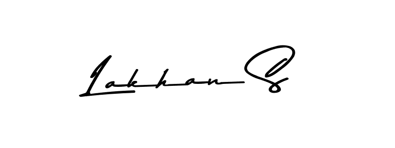 Asem Kandis PERSONAL USE is a professional signature style that is perfect for those who want to add a touch of class to their signature. It is also a great choice for those who want to make their signature more unique. Get Lakhan S name to fancy signature for free. Lakhan S signature style 9 images and pictures png