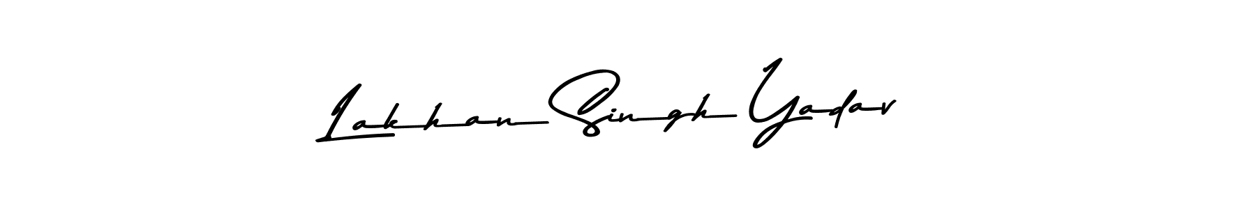 Create a beautiful signature design for name Lakhan Singh Yadav. With this signature (Asem Kandis PERSONAL USE) fonts, you can make a handwritten signature for free. Lakhan Singh Yadav signature style 9 images and pictures png