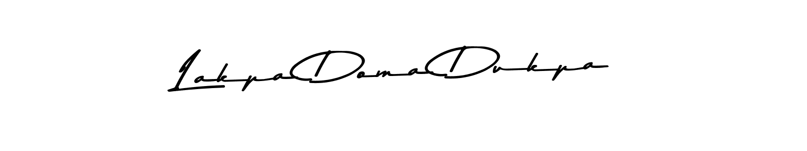 Design your own signature with our free online signature maker. With this signature software, you can create a handwritten (Asem Kandis PERSONAL USE) signature for name Lakpa Doma Dukpa. Lakpa Doma Dukpa signature style 9 images and pictures png