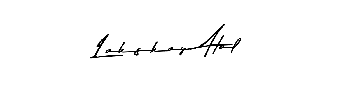 Also You can easily find your signature by using the search form. We will create Lakshay Atal name handwritten signature images for you free of cost using Asem Kandis PERSONAL USE sign style. Lakshay Atal signature style 9 images and pictures png