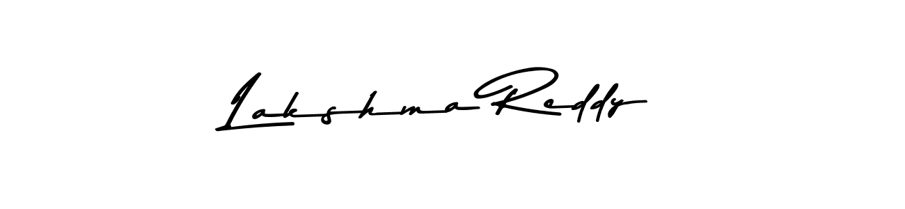 Create a beautiful signature design for name Lakshma Reddy. With this signature (Asem Kandis PERSONAL USE) fonts, you can make a handwritten signature for free. Lakshma Reddy signature style 9 images and pictures png