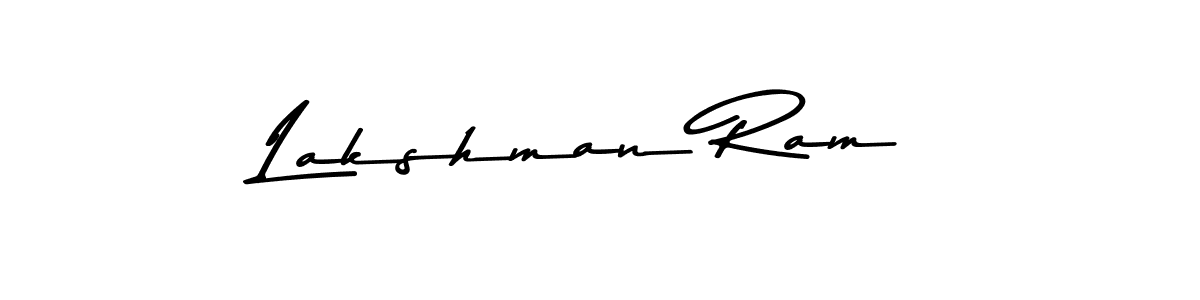 How to make Lakshman Ram name signature. Use Asem Kandis PERSONAL USE style for creating short signs online. This is the latest handwritten sign. Lakshman Ram signature style 9 images and pictures png