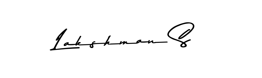 Also we have Lakshman S name is the best signature style. Create professional handwritten signature collection using Asem Kandis PERSONAL USE autograph style. Lakshman S signature style 9 images and pictures png