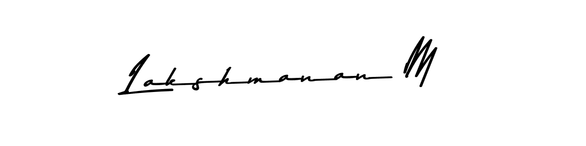 Similarly Asem Kandis PERSONAL USE is the best handwritten signature design. Signature creator online .You can use it as an online autograph creator for name Lakshmanan M. Lakshmanan M signature style 9 images and pictures png