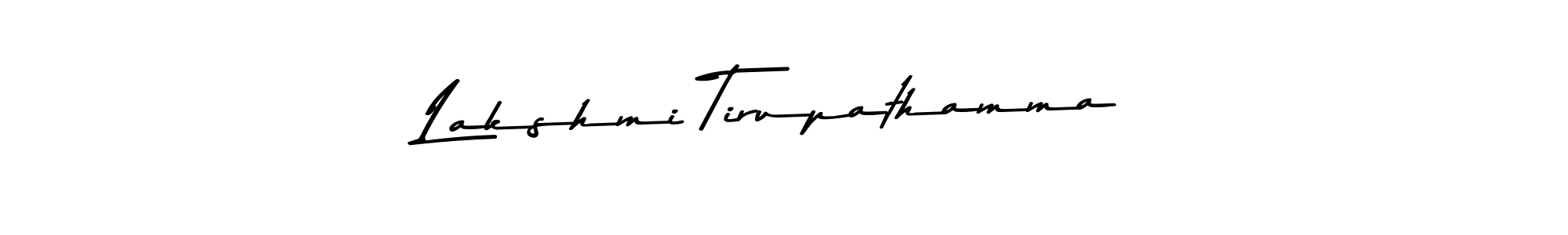 Once you've used our free online signature maker to create your best signature Asem Kandis PERSONAL USE style, it's time to enjoy all of the benefits that Lakshmi Tirupathamma name signing documents. Lakshmi Tirupathamma signature style 9 images and pictures png