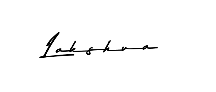 Create a beautiful signature design for name Lakshua. With this signature (Asem Kandis PERSONAL USE) fonts, you can make a handwritten signature for free. Lakshua signature style 9 images and pictures png