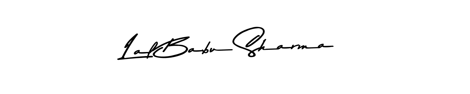 Lal Babu Sharma stylish signature style. Best Handwritten Sign (Asem Kandis PERSONAL USE) for my name. Handwritten Signature Collection Ideas for my name Lal Babu Sharma. Lal Babu Sharma signature style 9 images and pictures png