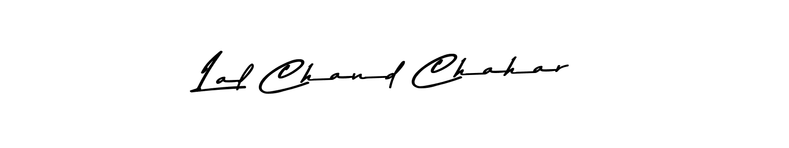 Use a signature maker to create a handwritten signature online. With this signature software, you can design (Asem Kandis PERSONAL USE) your own signature for name Lal Chand Chahar. Lal Chand Chahar signature style 9 images and pictures png