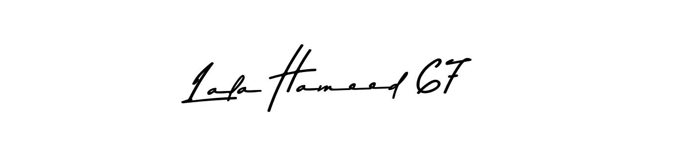 Here are the top 10 professional signature styles for the name Lala Hameed 67. These are the best autograph styles you can use for your name. Lala Hameed 67 signature style 9 images and pictures png