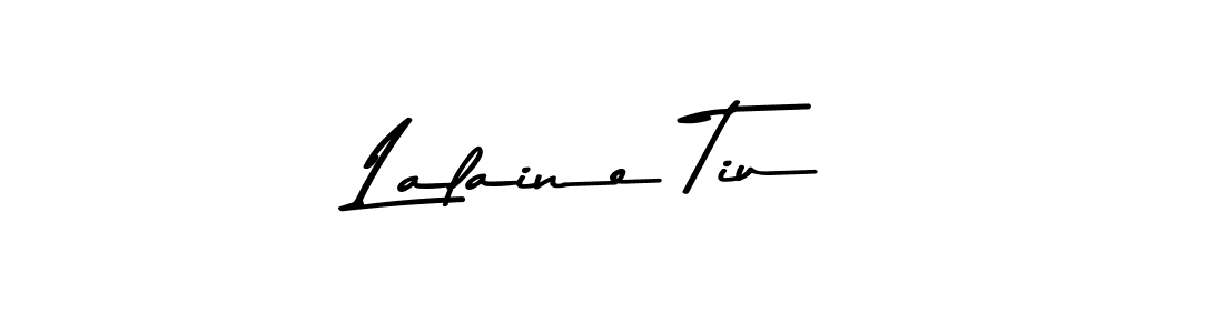 The best way (Asem Kandis PERSONAL USE) to make a short signature is to pick only two or three words in your name. The name Lalaine Tiu include a total of six letters. For converting this name. Lalaine Tiu signature style 9 images and pictures png