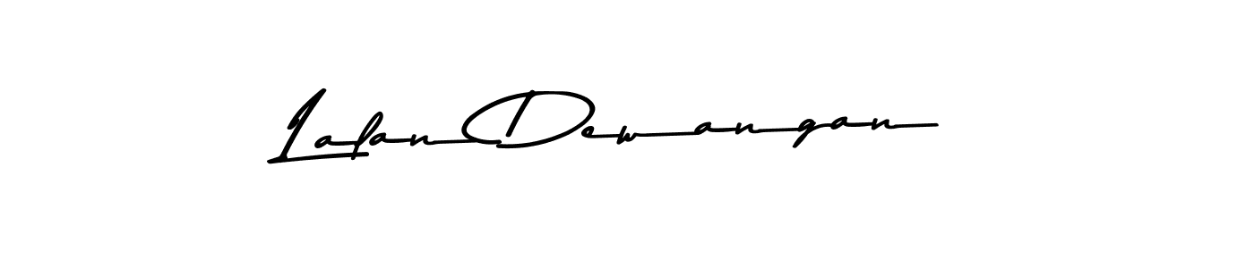 Similarly Asem Kandis PERSONAL USE is the best handwritten signature design. Signature creator online .You can use it as an online autograph creator for name Lalan Dewangan. Lalan Dewangan signature style 9 images and pictures png