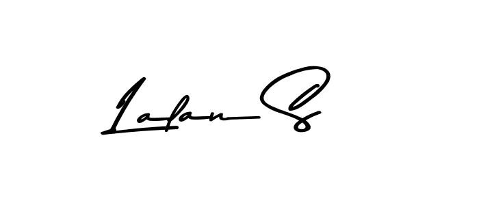 Also You can easily find your signature by using the search form. We will create Lalan S name handwritten signature images for you free of cost using Asem Kandis PERSONAL USE sign style. Lalan S signature style 9 images and pictures png